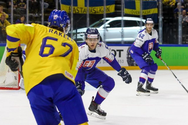 Photo hockey match Slovakia - Sweden le 12/05/2018
