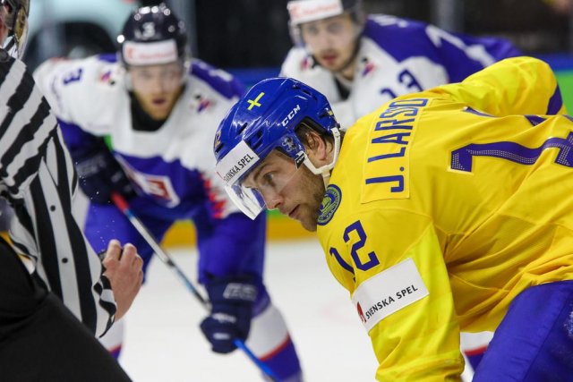 Photo hockey match Slovakia - Sweden le 12/05/2018