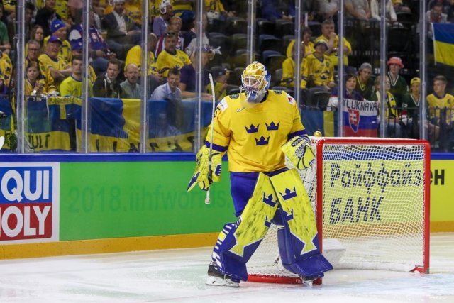 Photo hockey match Slovakia - Sweden le 12/05/2018