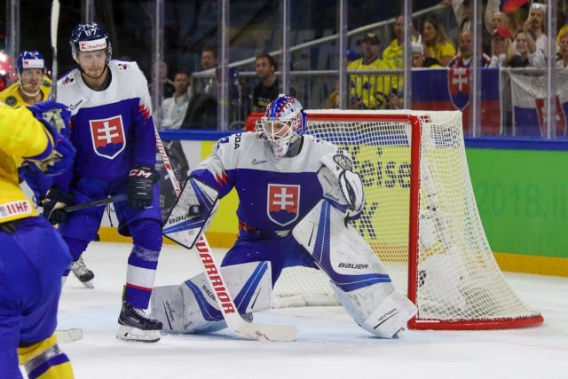 Photo hockey match Slovakia - Sweden le 12/05/2018