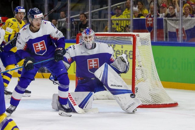 Photo hockey match Slovakia - Sweden le 12/05/2018
