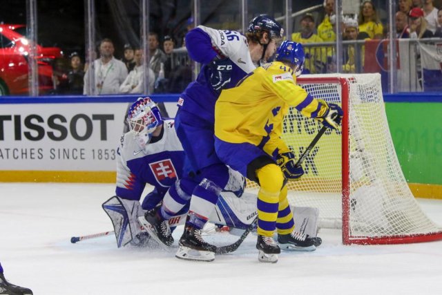 Photo hockey match Slovakia - Sweden le 12/05/2018