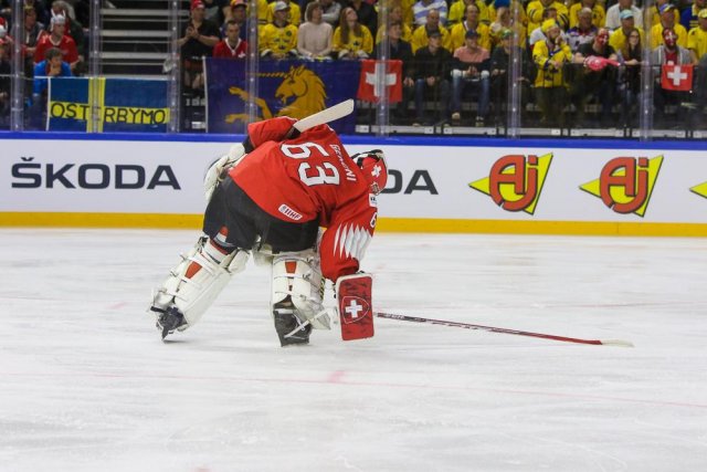 Photo hockey match Switzerland - Sweden le 13/05/2018
