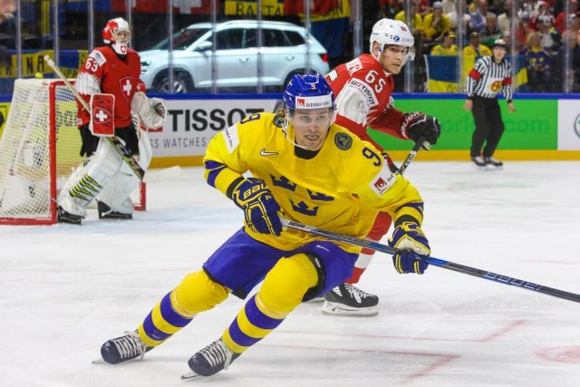 Photo hockey match Switzerland - Sweden le 13/05/2018