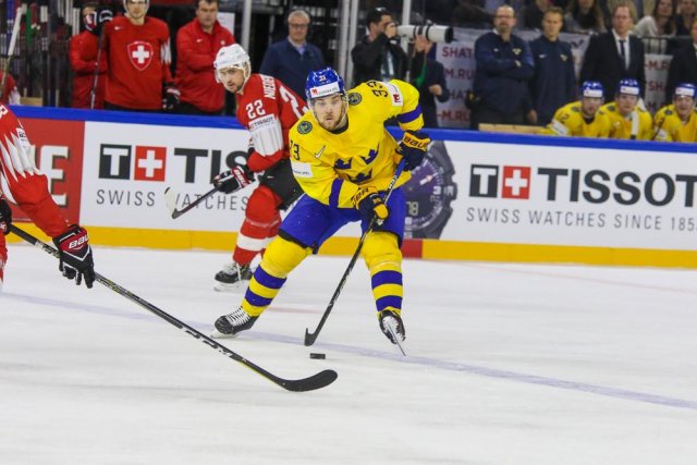 Photo hockey match Switzerland - Sweden le 13/05/2018