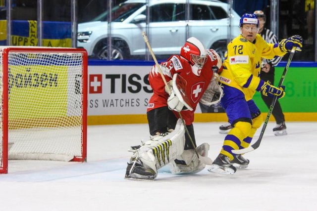 Photo hockey match Switzerland - Sweden le 13/05/2018