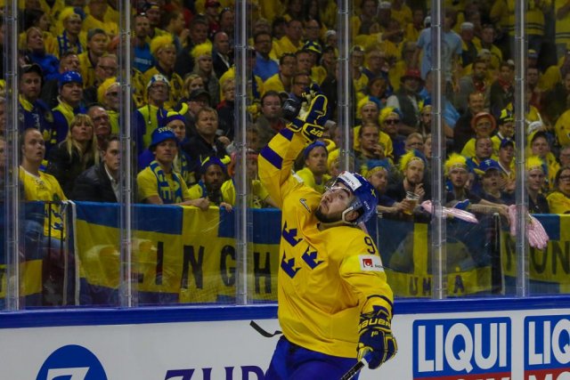 Photo hockey match Switzerland - Sweden le 13/05/2018