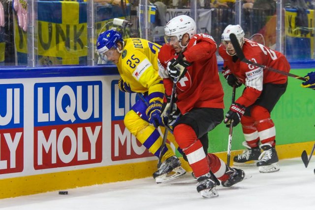 Photo hockey match Switzerland - Sweden le 13/05/2018
