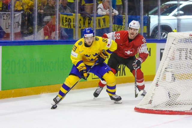 Photo hockey match Switzerland - Sweden le 13/05/2018