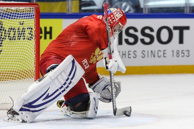 Photo hockey match Russia - Sweden le 15/05/2018