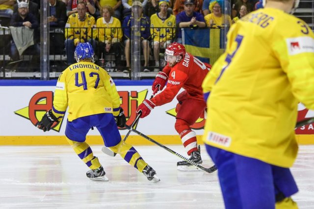 Photo hockey match Russia - Sweden le 15/05/2018