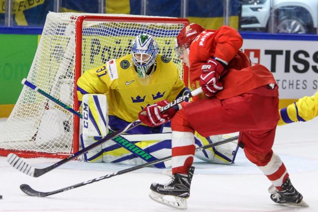 Photo hockey match Russia - Sweden le 15/05/2018
