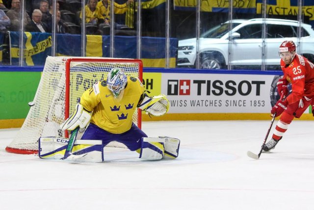 Photo hockey match Russia - Sweden le 15/05/2018