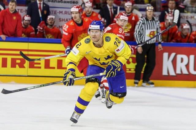 Photo hockey match Russia - Sweden le 15/05/2018