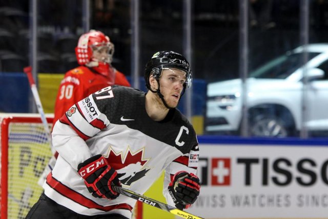 Photo hockey match Russia - Canada le 17/05/2018