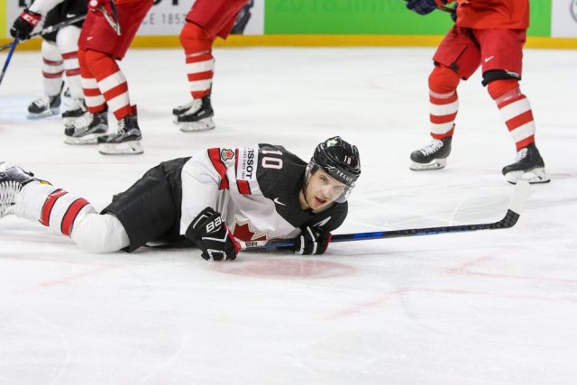 Photo hockey match Russia - Canada le 17/05/2018