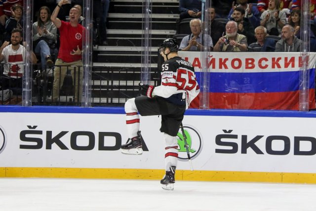 Photo hockey match Russia - Canada le 17/05/2018