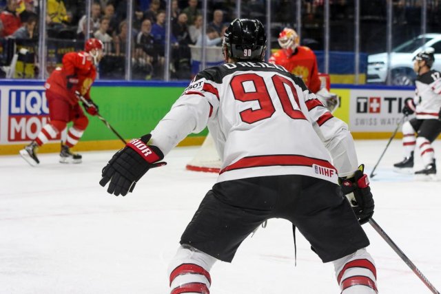Photo hockey match Russia - Canada le 17/05/2018