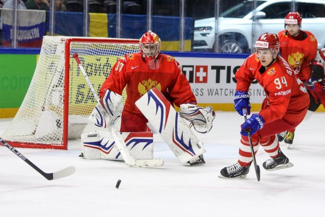 Photo hockey match Russia - Canada le 17/05/2018