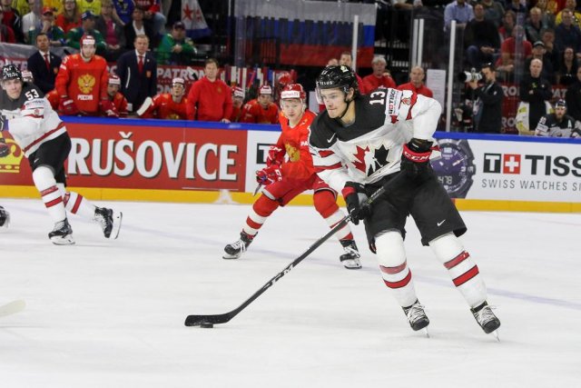 Photo hockey match Russia - Canada le 17/05/2018