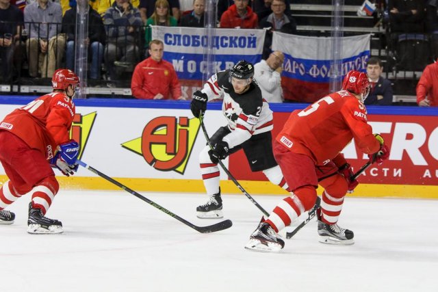 Photo hockey match Russia - Canada le 17/05/2018