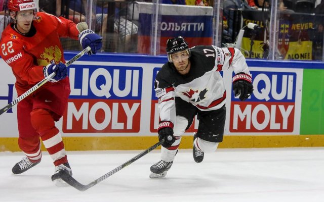 Photo hockey match Russia - Canada le 17/05/2018