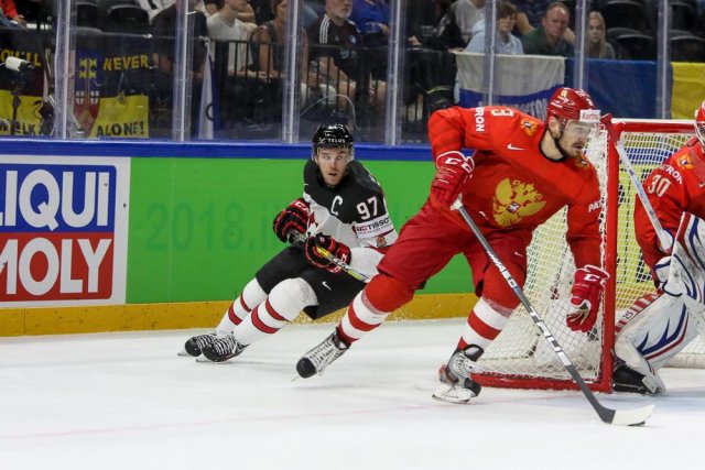 Photo hockey match Russia - Canada le 17/05/2018