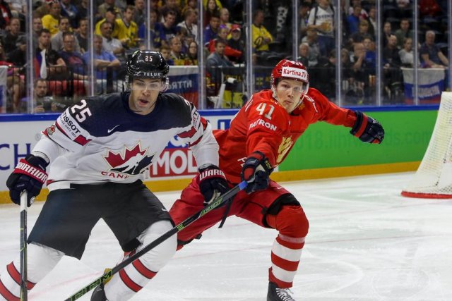 Photo hockey match Russia - Canada le 17/05/2018