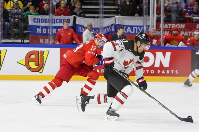 Photo hockey match Russia - Canada le 17/05/2018
