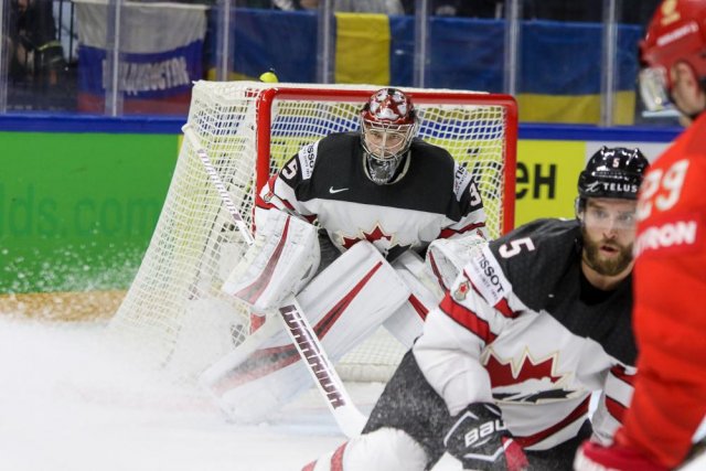 Photo hockey match Russia - Canada le 17/05/2018