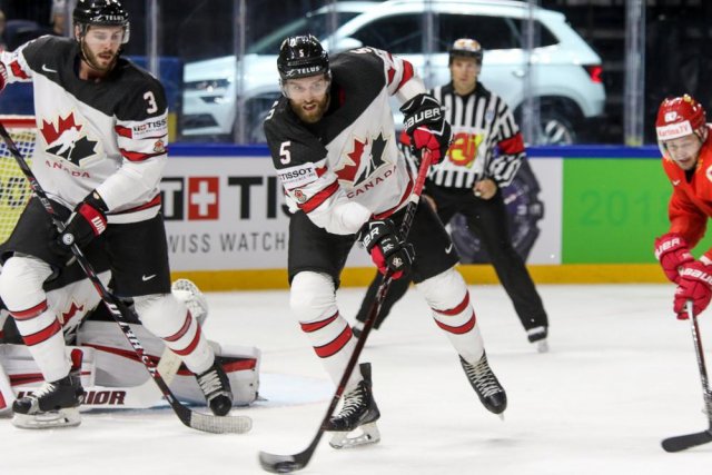 Photo hockey match Russia - Canada le 17/05/2018