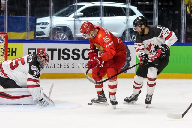 Photo hockey match Russia - Canada le 17/05/2018