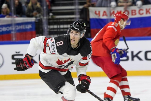Photo hockey match Russia - Canada le 17/05/2018