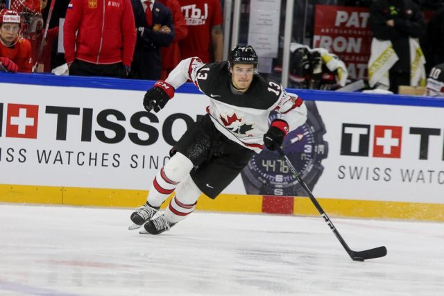 Photo hockey match Russia - Canada le 17/05/2018