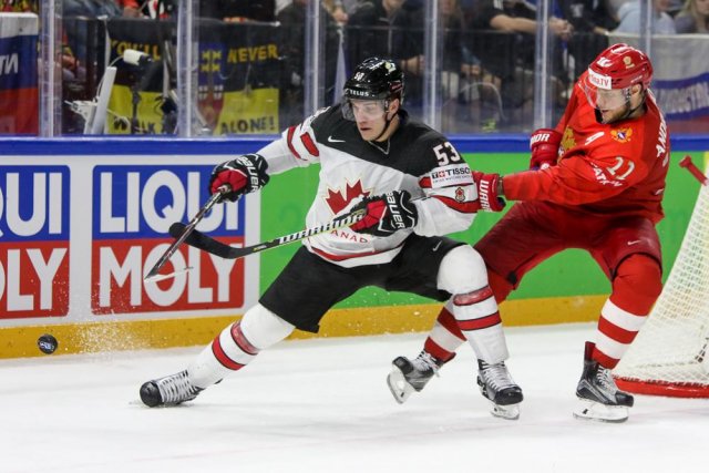 Photo hockey match Russia - Canada le 17/05/2018
