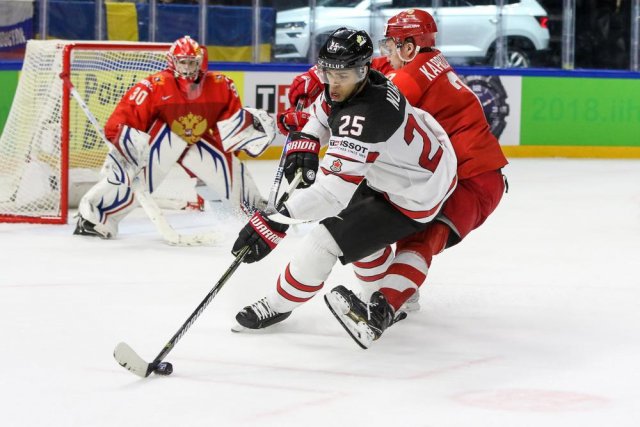 Photo hockey match Russia - Canada le 17/05/2018