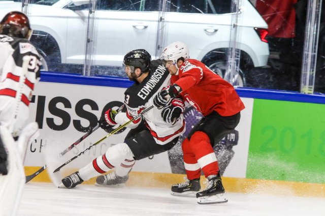 Photo hockey match Canada - Switzerland le 19/05/2018