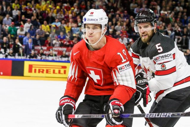 Photo hockey match Canada - Switzerland le 19/05/2018
