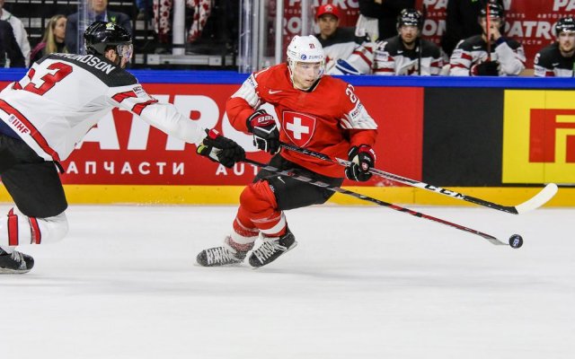 Photo hockey match Canada - Switzerland le 19/05/2018