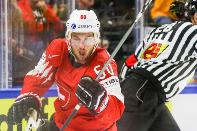 Photo hockey match Canada - Switzerland le 19/05/2018
