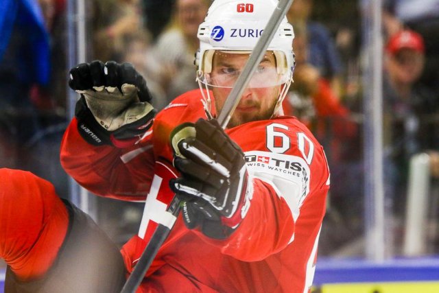 Photo hockey match Canada - Switzerland le 19/05/2018