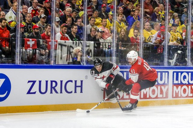 Photo hockey match Canada - Switzerland le 19/05/2018