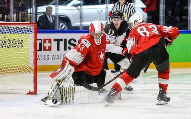 Photo hockey match Canada - Switzerland le 19/05/2018