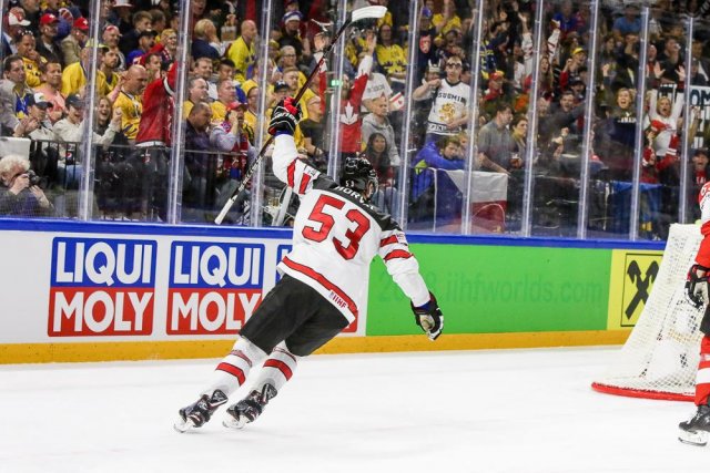 Photo hockey match Canada - Switzerland le 19/05/2018