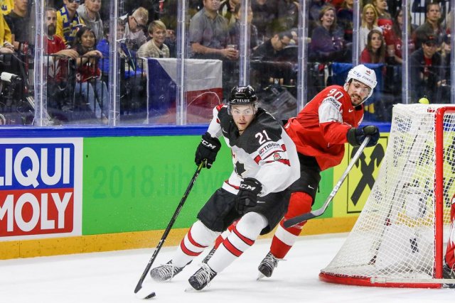 Photo hockey match Canada - Switzerland le 19/05/2018
