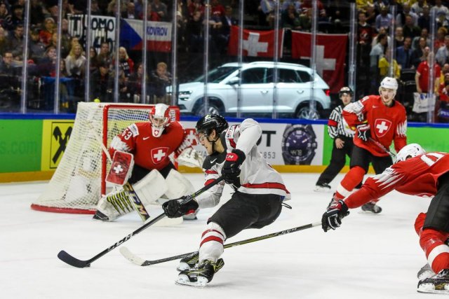 Photo hockey match Canada - Switzerland le 19/05/2018