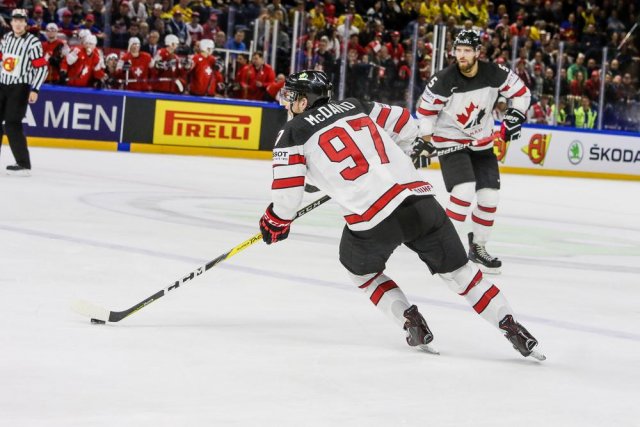 Photo hockey match Canada - Switzerland le 19/05/2018