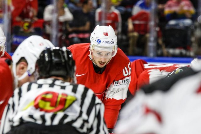 Photo hockey match Canada - Switzerland le 19/05/2018