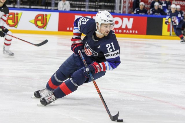 Photo hockey match United States of America - Canada le 20/05/2018