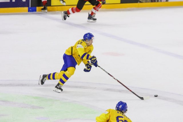 Photo hockey match Sweden - Switzerland le 20/05/2018